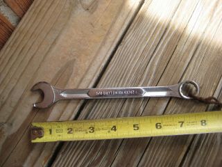 Vintage Dayton 5/8 " Combination Wrench 4x147 Usa