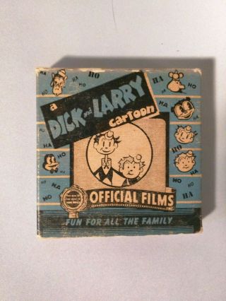 Collectible Vintage 1930 ' s 16mm Short Film - DICK and LARRY Cartoon HAPPY HOBOS 2