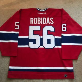 Game Worn Montreal Canadiens Jersey Rare CBC patch Rodidas 3