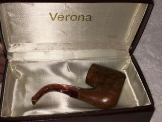 Vintage The Tinder Box Verona 706 Tobacco Pipe Flat Bottom