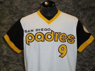 San Diego Padres Vintage 1978 Home Game / Worn Jersey.