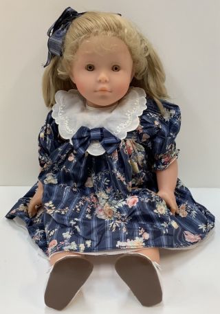 Vintage Corolle 24” Blonde Toddler Doll