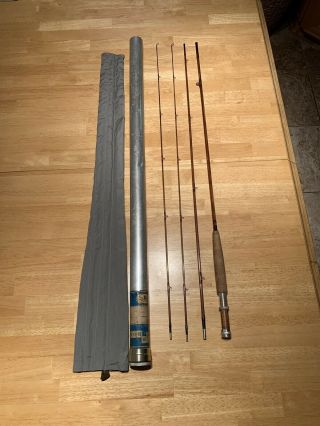 8.  5’ Orvis Battenkill Sn 37300 Bamboo Fly Rod With Sock Tube Like