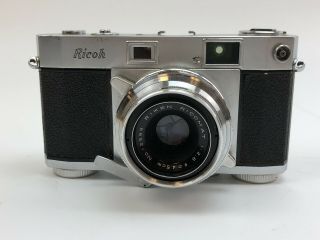 Vintage Ricoh 500 Range Finder 35mm Film Camera/ 45mm Lense