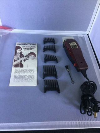 Vintage Oster Electric Hair Clippers Model 284 Series A