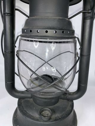 Antique Dietz D - Lite Tube Oil Lantern Dietz Tubular Globe E34