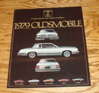 1979 Oldsmobile Cutlass Omega Starfire Deluxe Sales Brochure 79