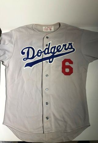 Steve Garvey Los Angeles Dodgers Team Issued Game Worn Jersey Goodman Sons