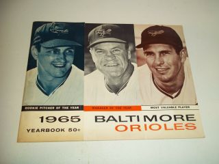1965 Baltimore Orioles Yearbook
