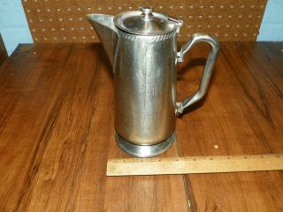 Vintage Legion Utensils Stainless Steel Pitcher From The Drake Hotel