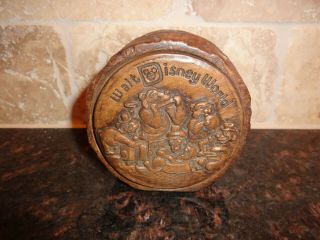 Vtg 1970s Walt Disney World Country Bears Jamboree Coin Bank Treasure Craft
