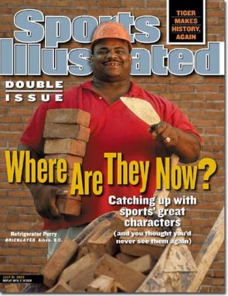 July 31,  2000 William Refridgerator Perry Chicago Bears Sports Illustrated