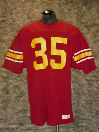 Usc - Southern California Trojans Football Jersey.  Game Worn - Issued 1980 