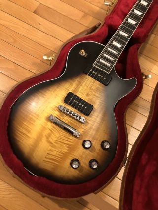 Gibson Les Paul Classic Player Plus 2018 Vintage Satin Sunburst Hsc Lindy Fralin