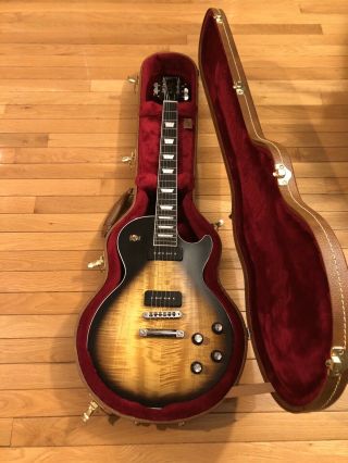 Gibson Les Paul Classic Player Plus 2018 Vintage Satin Sunburst HSC LINDY FRALIN 2