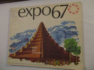 Expo 67 A Man And His World (french/english) Booklet On The Montreal 1967 Expo