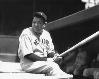 Babe Ruth York Yankees 8x10 Sport Photo (xxxl)
