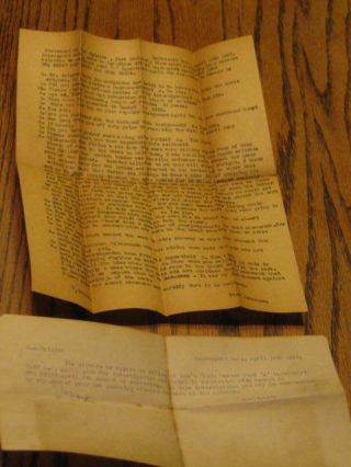 April 1942 Logansport Ind H.  A.  Crispentrain Master Yard Letters