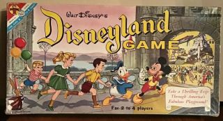 Vintage Transogram Walt Disney’s Disneyland Game Complete