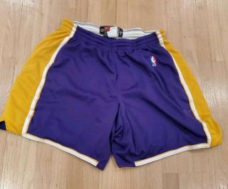 Kobe Bryant Game - Worn Shorts Lakers Championship Season Teammate Loa