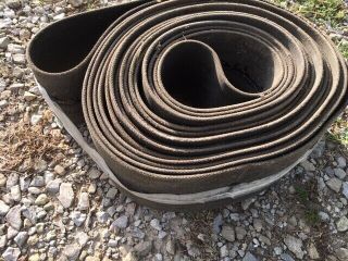 Vintage Tractor Hit & Miss Steam Engine Endless Flat Pulley Belt,  6 " X 22 