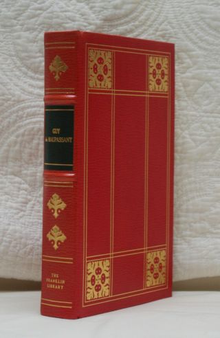 Franklin Library: Stories By Guy De Maupassant Full Leather 1977