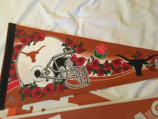 Texas Longhorns 2006 Rose Bowl Game Champions College Football Pennants 2