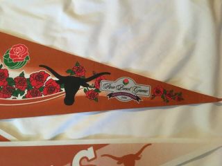 Texas Longhorns 2006 Rose Bowl Game Champions College Football Pennants 3