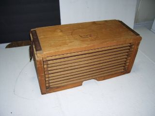 Vintage Wooden 10 Tray Cigar Drying Box
