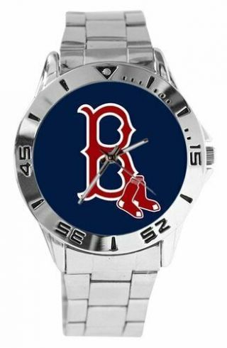 Boston Red Sox Stainless Steel Quartz Watch - $18 W In Usa