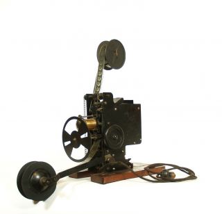 1914 Paramount Model B Chain Drive 35MM Movie Projector Edison Kinetoscope Era 2