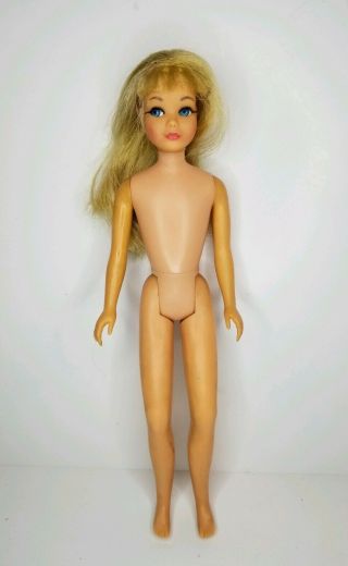 Vintage 1968 Blonde Twist ' N Turn Skipper Doll nude bendable knee 2