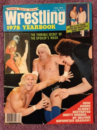Wrestling Yearbook Fall 1978,  Victory Sports Series Andre The Giant Dusty Rhodes