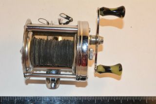 Old Early Montgomery Ward Highly Engraved Bait Casting Reel Lure Bait Rod Z