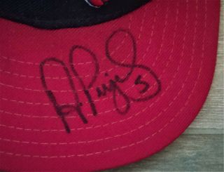 Albert Pujols Cardinals Game Worn Hat.  Autographed 2