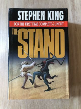 The Stand - Uncut - Stephen King - Hardcover - Vintage - Horror Post - Apocalyptic