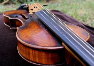 4/4 Fine German - Bohemian Old Antique Violin Circa 1850 Sound