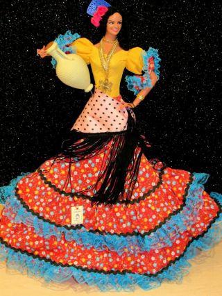 Near - Vintage Htf Marin Chiclana 17.  5 " Flamenco Dancer - So