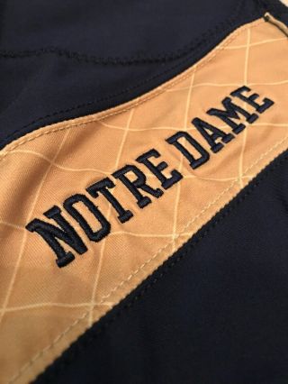 2014 TEAM ISSUED NOTRE DAME FOOTBALL INDIANAPOLIS SHAMROCK SERIES GAME PANTS 3