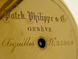 Rare Patek Philippe 18ct 18k Gold Half Hunter Gents Pocket Fob Watch (955)