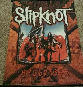 Vintage Slipknot Scroll Poster - Metal - Stone Sour Korn Tool System Of A Down