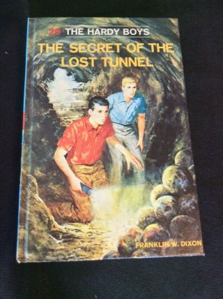 Hardy Boys 29: Secret Of The Lost Tunnel By Franklin W.  Dixon 1978b Printing