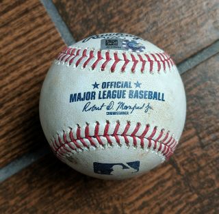 Albert Pujols Game Mlb Hologram Baseball Hit Ball Vs Blue Jays