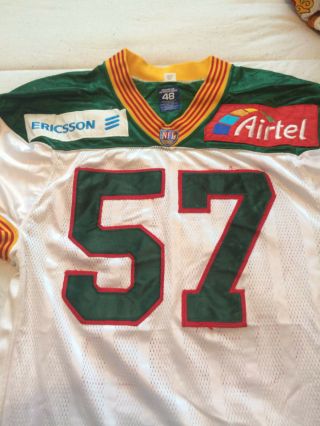 Mike Parker Game 1999 Barcelona Dragons Jersey.  VERY RARE 2