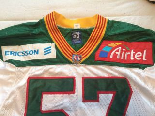 Mike Parker Game 1999 Barcelona Dragons Jersey.  VERY RARE 3