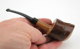 French Cherry Wood Tobacco Pipe.  Estate Pipe (not Smoked)