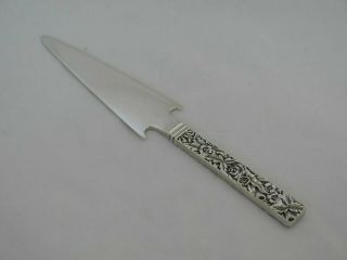 S.  Kirk & Son Co.  925/1000 Sterling Repousse 2 Hand Decorated Letter Opener