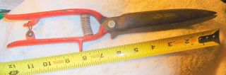Vintage Forged Shears,  Grass Clippers,  Pruning,  5600 Wiss Usa Tool,  Snips,