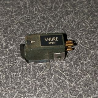 Vintage Shure M91e Cartridge With Hi Track Stylus,  Good Sound