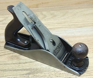 Type 17 1942 - 1945 Stanley Bailey No.  4 1/2 Wwii Era Smooth Plane - Antique Tool